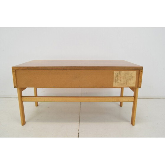Image 1 of Vintage wooden desk with drawers by Jitona, Czechoslovakia 1970s