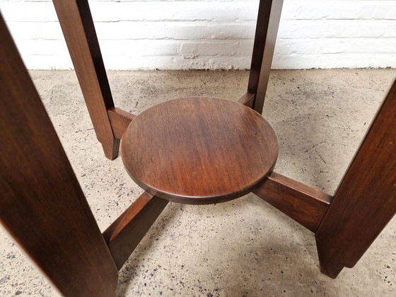 Image 1 of Art Deco Side Table, Amsterdam School 1930s