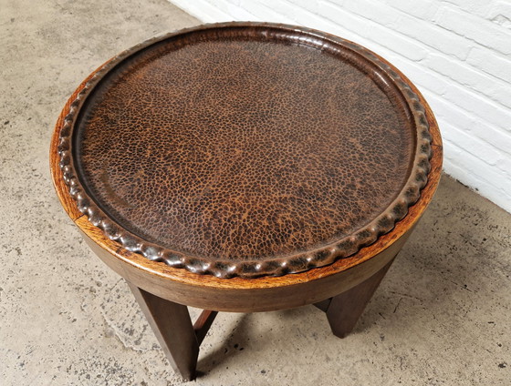 Image 1 of Art Deco Side Table, Amsterdam School 1930s