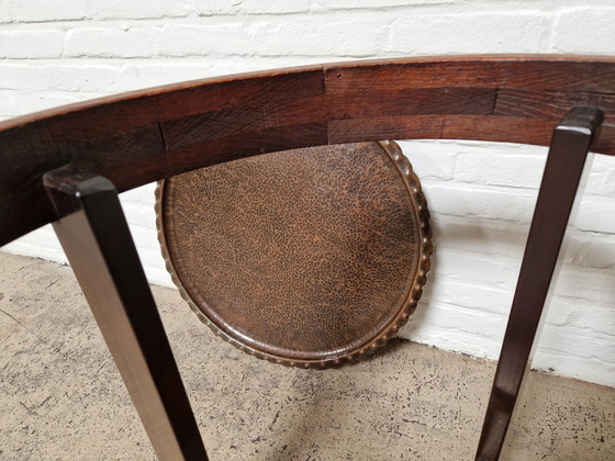 Image 1 of Art Deco Side Table, Amsterdam School 1930s