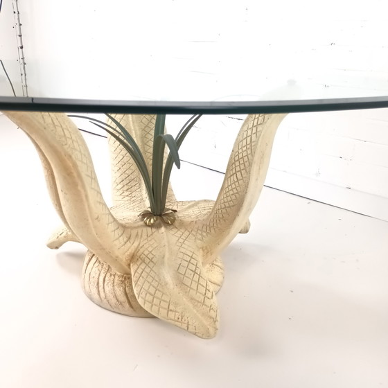 Image 1 of Vintage coffee table Hollywood regency