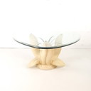 Table basse vintage Hollywood regency
