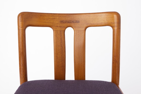 Image 1 of Set di 4 sedie vintage in teak, anni '60, di Uldum, Danimarca