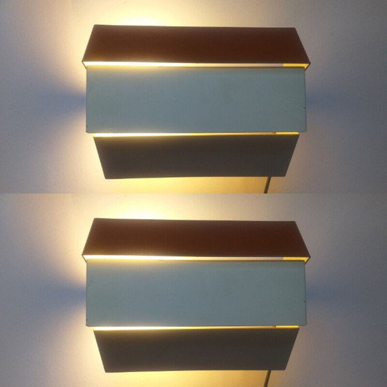 Image 1 of Pair of vintage wall sconces, 1970