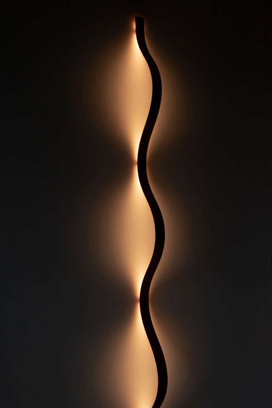 Image 1 of [ARRAY] Eclairage - Sine Light Galvanised Gold par David Derksen