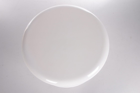 Image 1 of Space Age Magnifique table basse blanche de Scandinavie