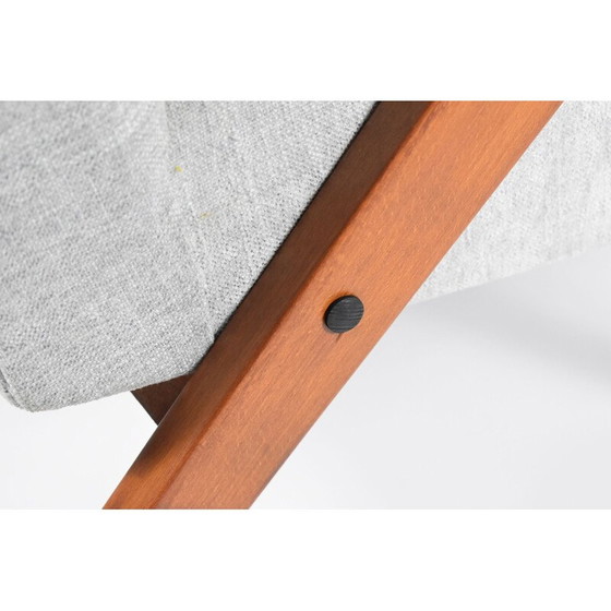 Image 1 of Poltrona vintage scandinava grigio chiaro anni '60 