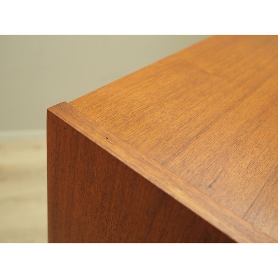 Image 1 of Teak highboard, Danish design, 1960s, production: Denmark