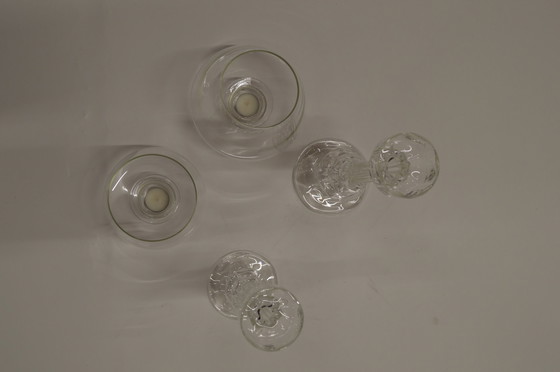 Image 1 of Classic Hurricane Glass (Large, Medium) 