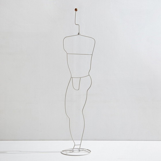 Image 1 of Vintage "Häpen" valet in steel wire by Ehlén Johansson for Ikea, 1980