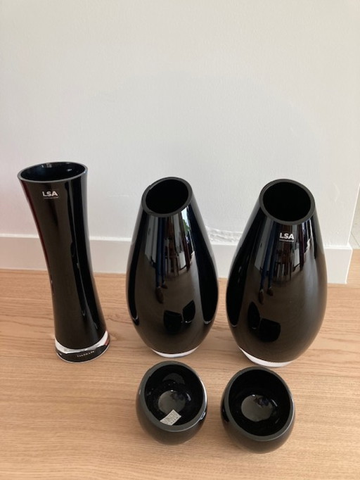 5x vases LSA