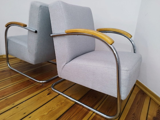 Image 1 of Vintage Fn 21 Armchairs From Mücke Melder, 1930S, Set Of 2