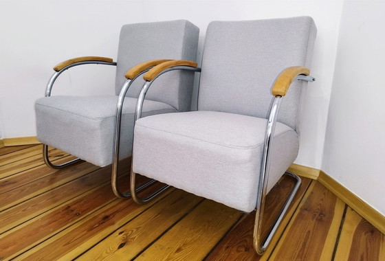 Image 1 of Vintage Fn 21 Armchairs From Mücke Melder, 1930S, Set Of 2