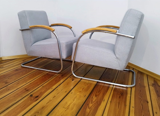Image 1 of Vintage Fn 21 Armchairs From Mücke Melder, 1930S, Set Of 2
