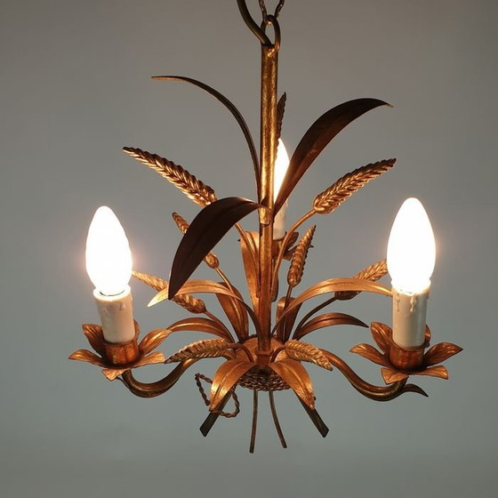 Image 1 of Chandelier Corn ears Hollywood Regency Coco Chanel