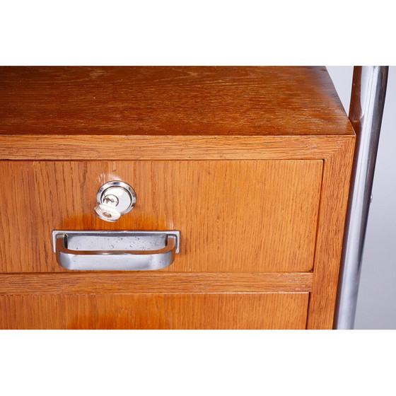 Image 1 of Vintage beech desk for Mücke-Melder, Czechoslovakia 1930s