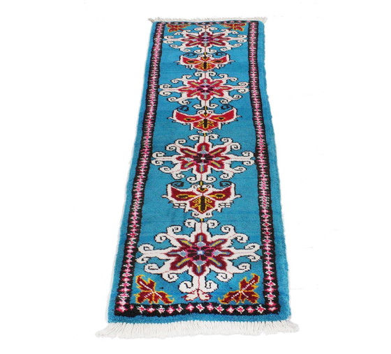 Image 1 of Original hand-knotted Persian carpet Heriz/Heris 175 X 52 Cm Top condition