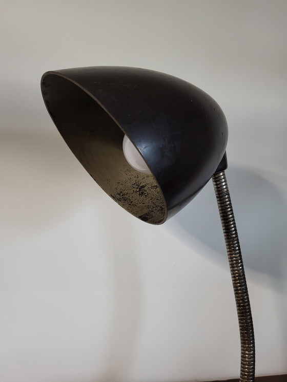 Image 1 of Bauhaus industrial desk lamp in Bakelite, E. K. Cole, 1930s, Czech Republic.