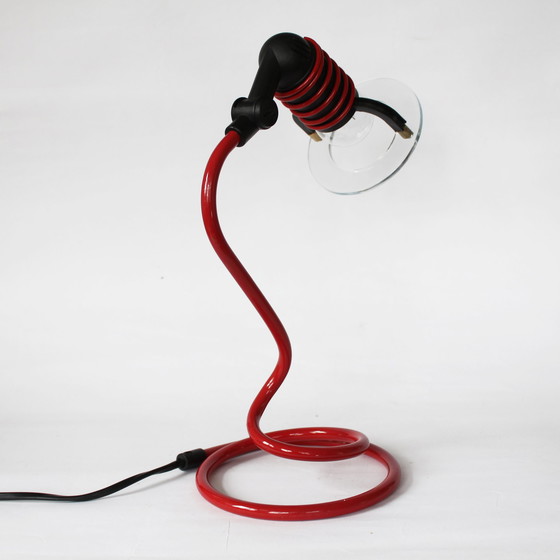 Image 1 of Lampe de table vintage en spirale