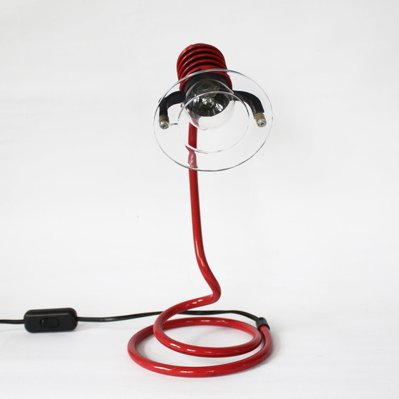 Image 1 of Lampe de table vintage en spirale