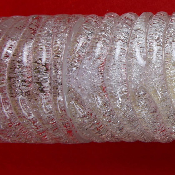 Image 1 of Vintage Murano blown glass wall lamp, 1950