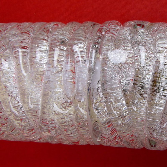 Image 1 of Vintage Murano blown glass wall lamp, 1950