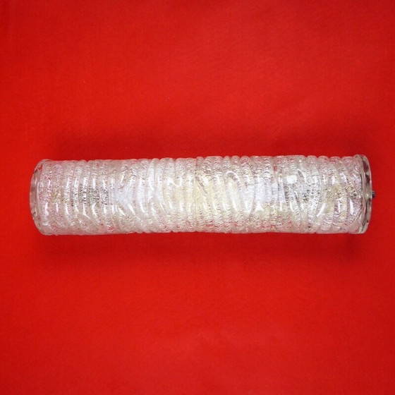 Image 1 of Vintage Murano blown glass wall lamp, 1950