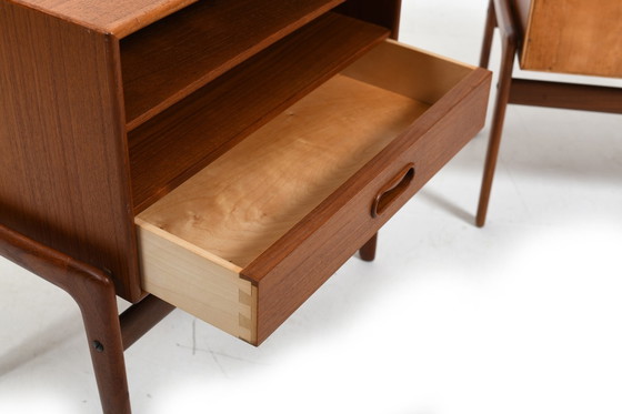 Image 1 of Pair Chest of Drawers / Bedside Tables by Arne Vodder 1960s