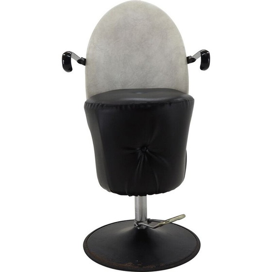 Image 1 of Vintage swivel and adjustable hairdresser's chair 1970