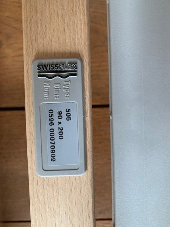 Image 1 of 1 X Molteni "Nottetempo" bed with 2 X slatted frame