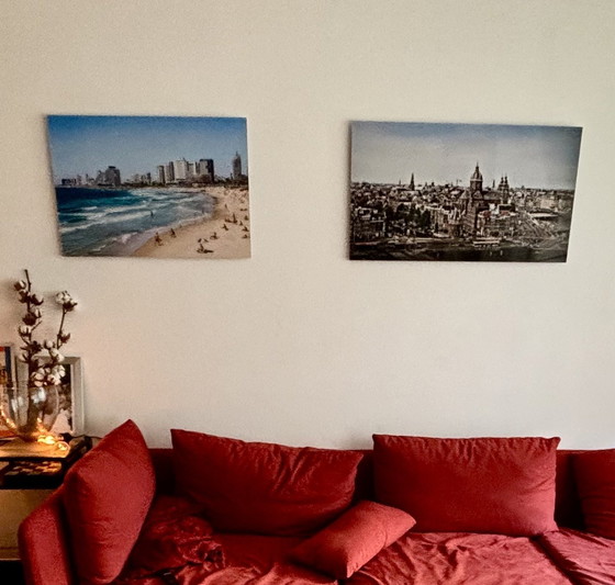 Image 1 of Photo Art By Max Moszkowicz. Amsterdam Panorama On Acryll 3Mm