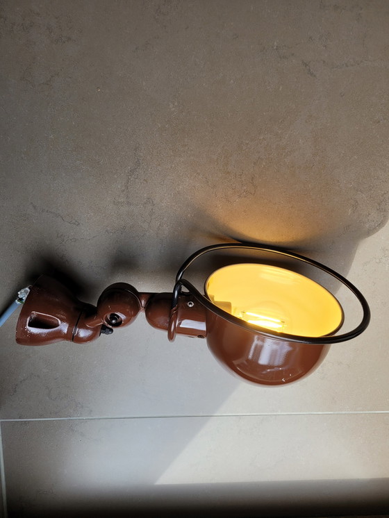 Image 1 of Jieldé Brown Metal Wall Lamp