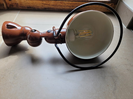 Image 1 of Jieldé Brown Metal Wall Lamp