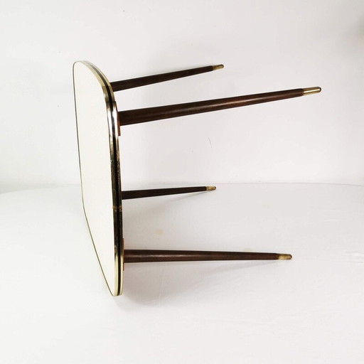 Vintage beech wood coffee table, Germany 1960s