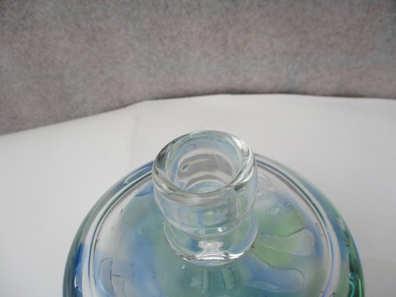 Image 1 of Glass Candle Holder.