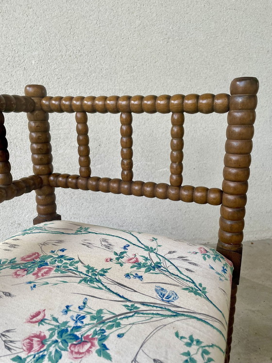 Image 1 of Turned Wood Corner Chair Bobbin 1900