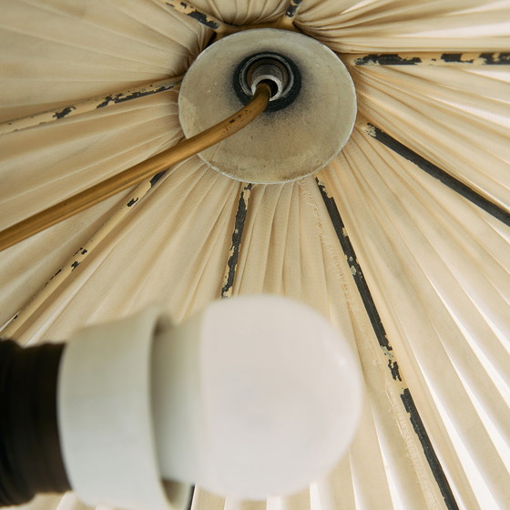 Image 1 of Mk10153 Sumatra Brass Floor Lamp By Rupert Nikoll