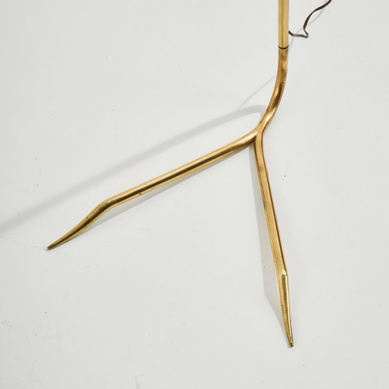 Image 1 of Mk10153 Sumatra Brass Floor Lamp By Rupert Nikoll