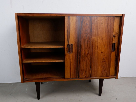 Image 1 of Danish Sliding Door Cabinet, 1960s