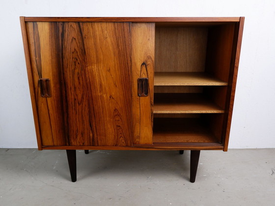 Image 1 of Danish Sliding Door Cabinet, 1960s