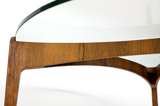 Image 1 of Mesa de centro de palisandro de Sven Ellekaer para Christian Linneberg | década de 1960