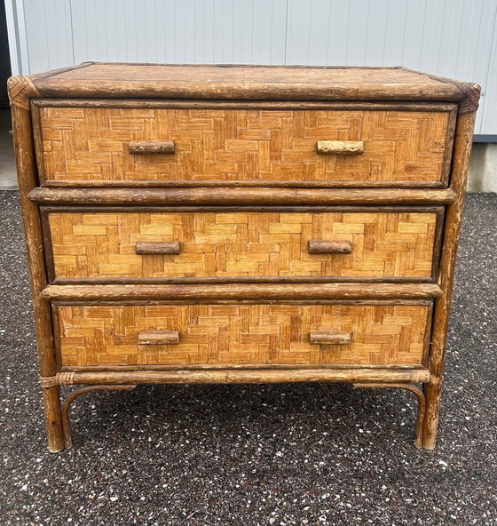 Image 1 of Rattan Chest Of Drawers