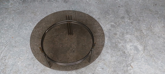 Image 1 of Mid-century chrome space age coffee table