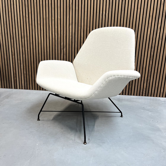 Image 1 of Italian Lotus Lounge Chair by Augusto Bozzi for Saporiti, 1960s