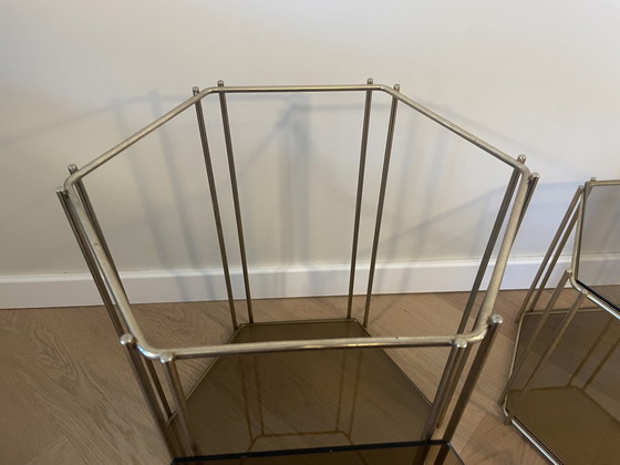 Image 1 of 2x Hexagon Side Table