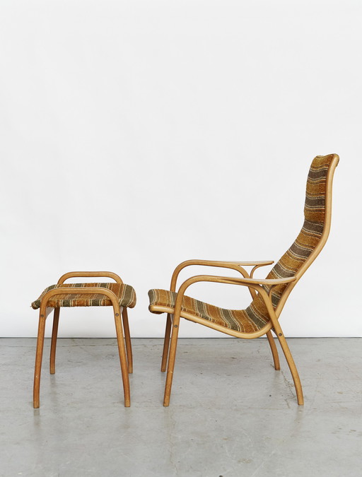 Yngve Ekström "Lamino" Chaise & Ottomane pour Swedese