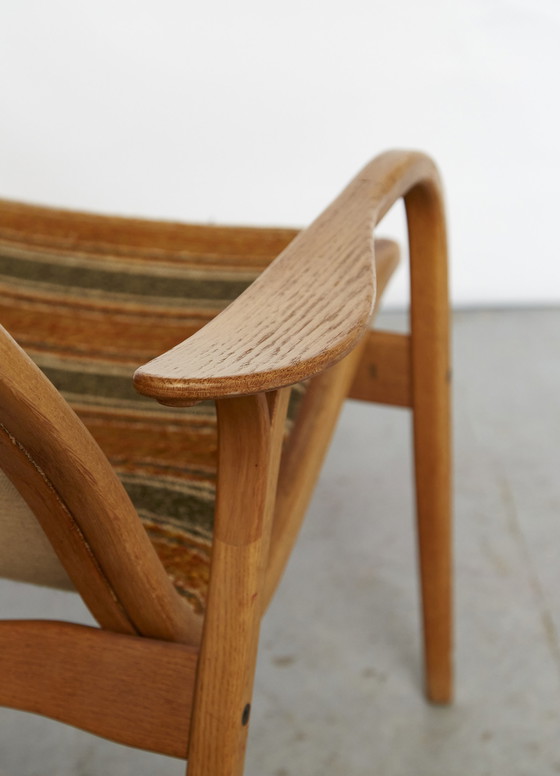 Image 1 of Yngve Ekström "Lamino" Chair & Ottoman for Swedese