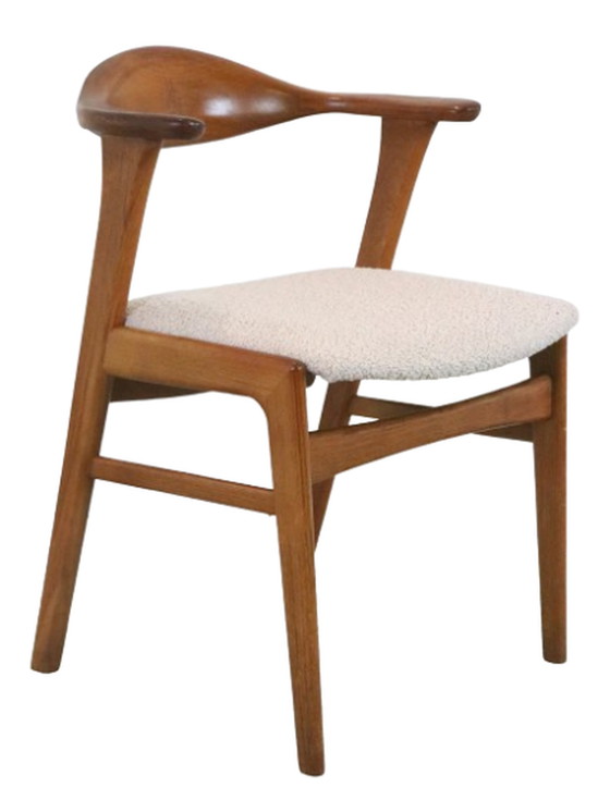 Image 1 of 6x Erik Kirkegaard for Hong stolefabrik model 49 chairs vintage