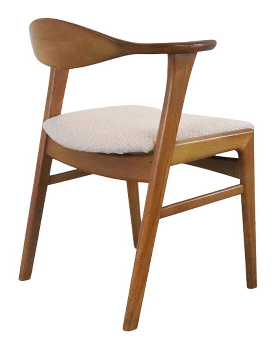 Image 1 of 6x Erik Kirkegaard for Hong stolefabrik model 49 chairs vintage