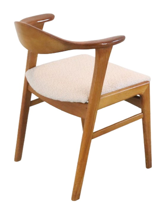 Image 1 of 6x Erik Kirkegaard for Hong stolefabrik model 49 chairs vintage